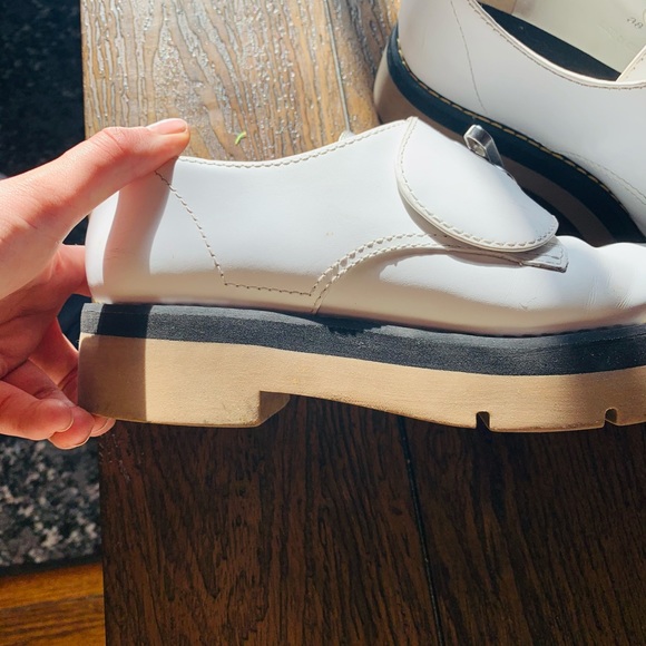 Alexander Wang White Sneakers Platform Oxford - Picture 6 of 11